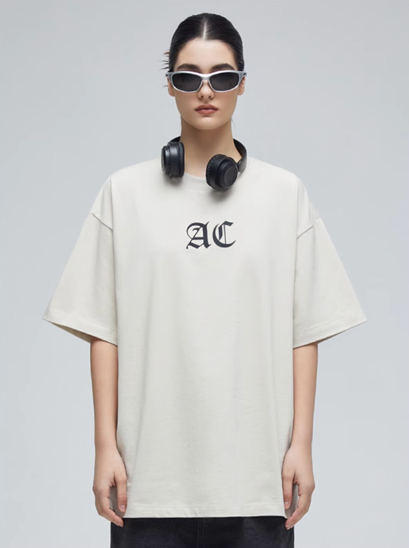 Graphic Tee | Achock Basic AC Logo Print Tee | Face 3 Face