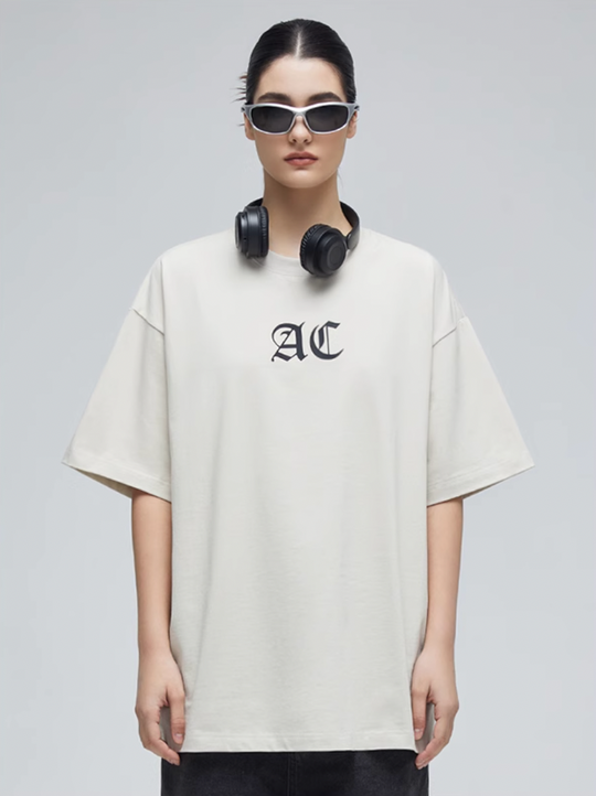 Graphic Tee | Achock Basic AC Logo Print Tee | Face 3 Face