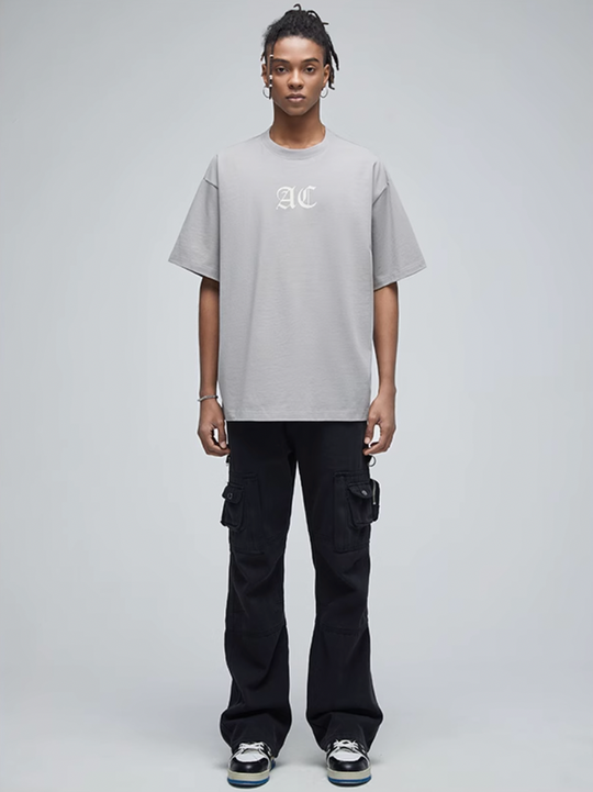 Graphic Tee | Achock Basic AC Logo Print Tee | Face 3 Face