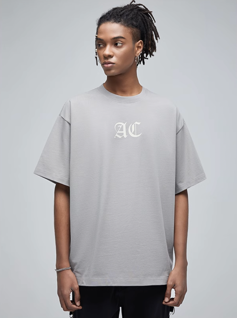 Graphic Tee | Achock Basic AC Logo Print Tee | Face 3 Face