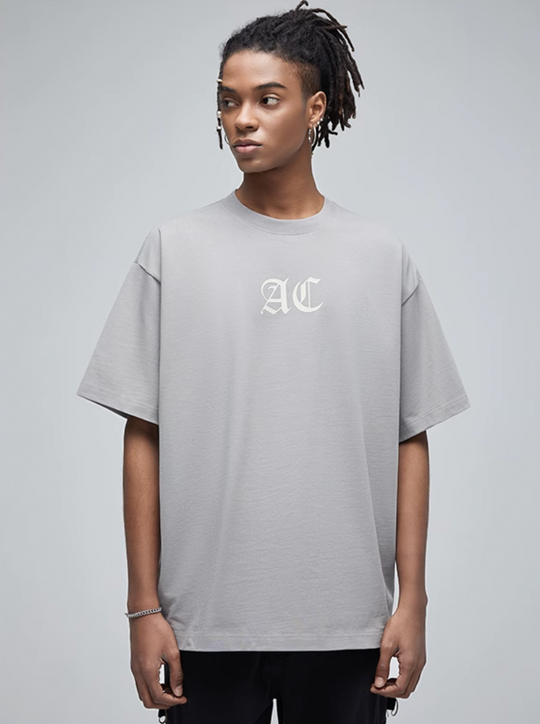 Graphic Tee | Achock Basic AC Logo Print Tee | Face 3 Face