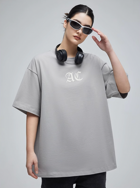 Graphic Tee | Achock Basic AC Logo Print Tee | Face 3 Face