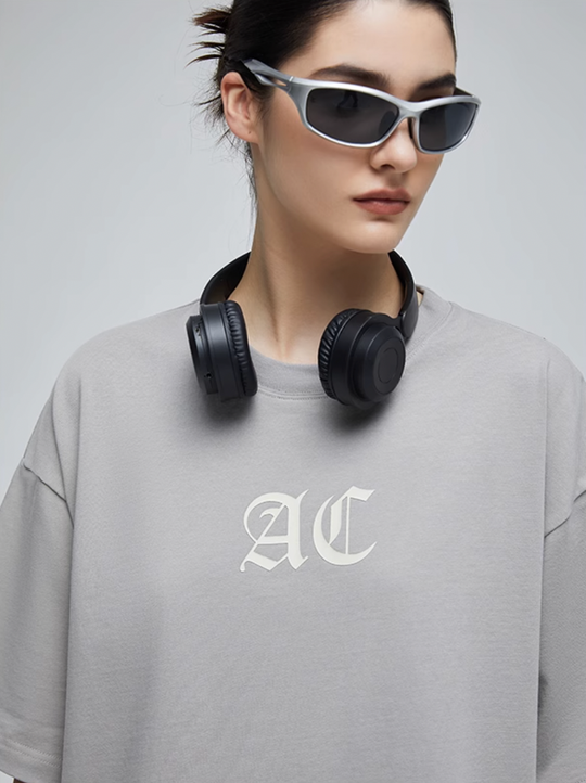 Graphic Tee | Achock Basic AC Logo Print Tee | Face 3 Face