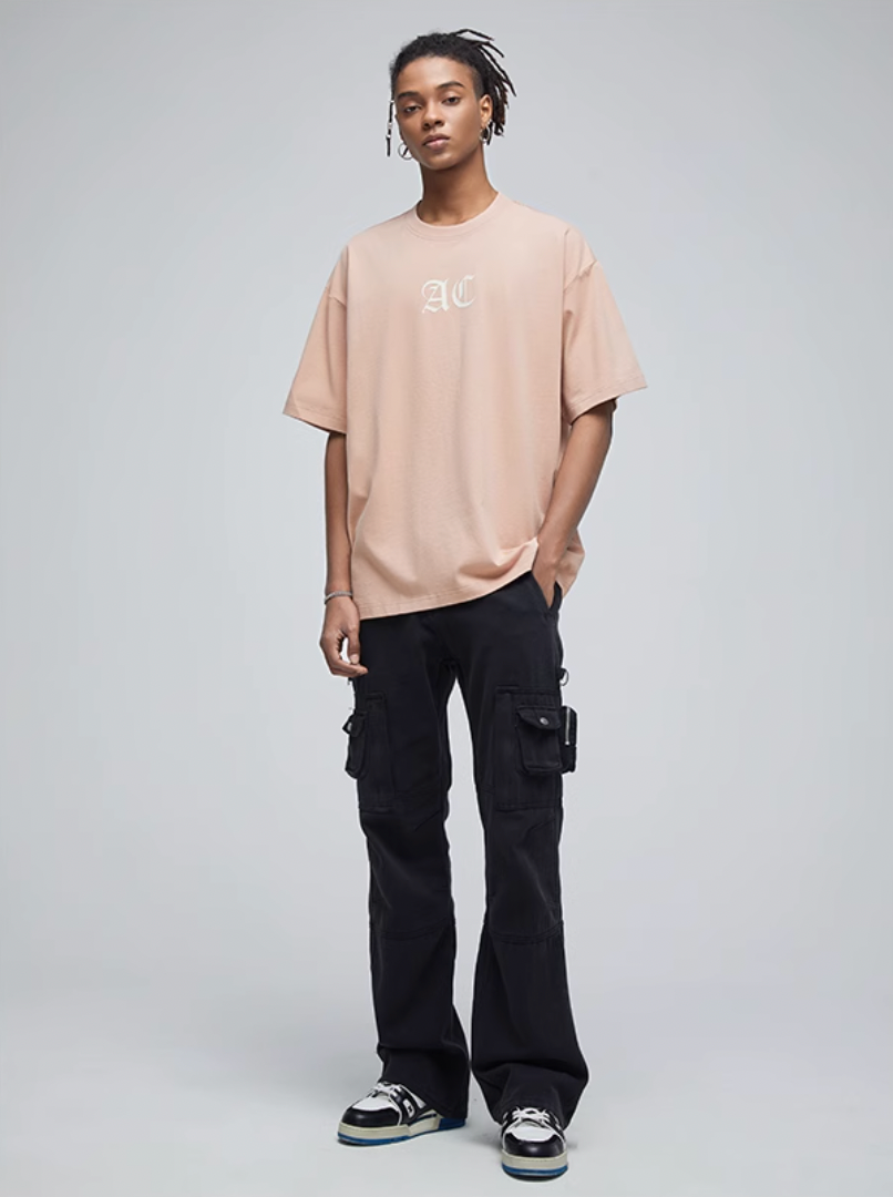 Graphic Tee | Achock Basic AC Logo Print Tee | Face 3 Face