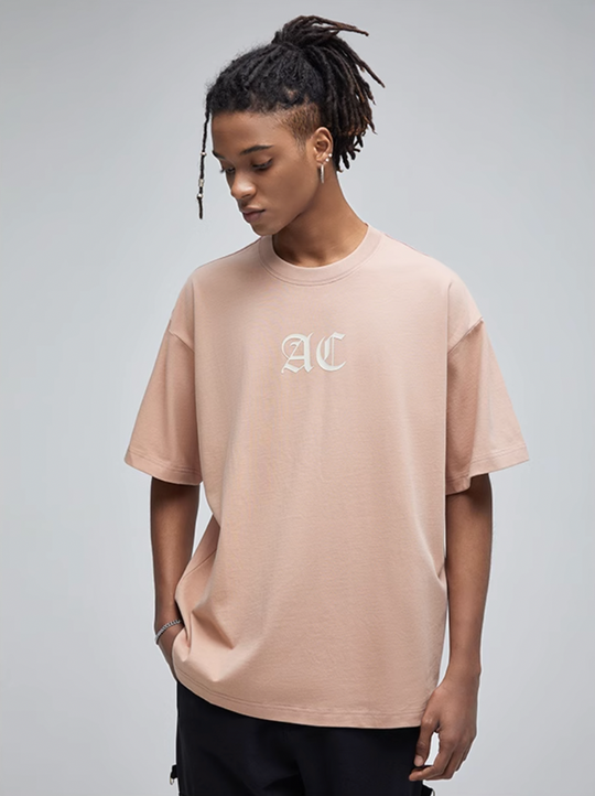 Graphic Tee | Achock Basic AC Logo Print Tee | Face 3 Face