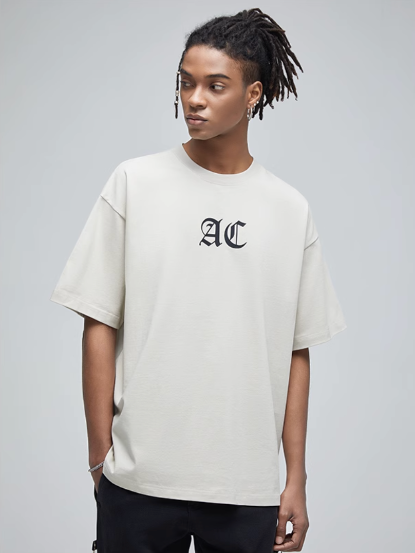 Graphic Tee | Achock Basic AC Logo Print Tee | Face 3 Face