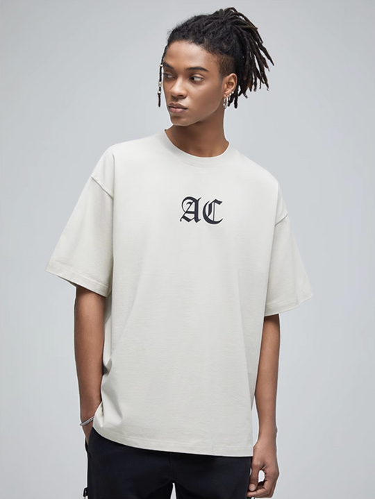 Graphic Tee | Achock Basic AC Logo Print Tee | Face 3 Face