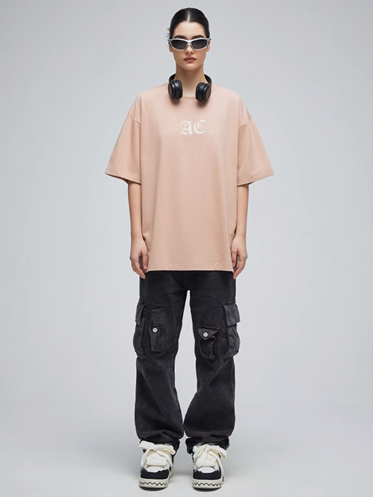 Graphic Tee | Achock Basic AC Logo Print Tee | Face 3 Face