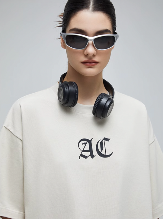 Graphic Tee | Achock Basic AC Logo Print Tee | Face 3 Face