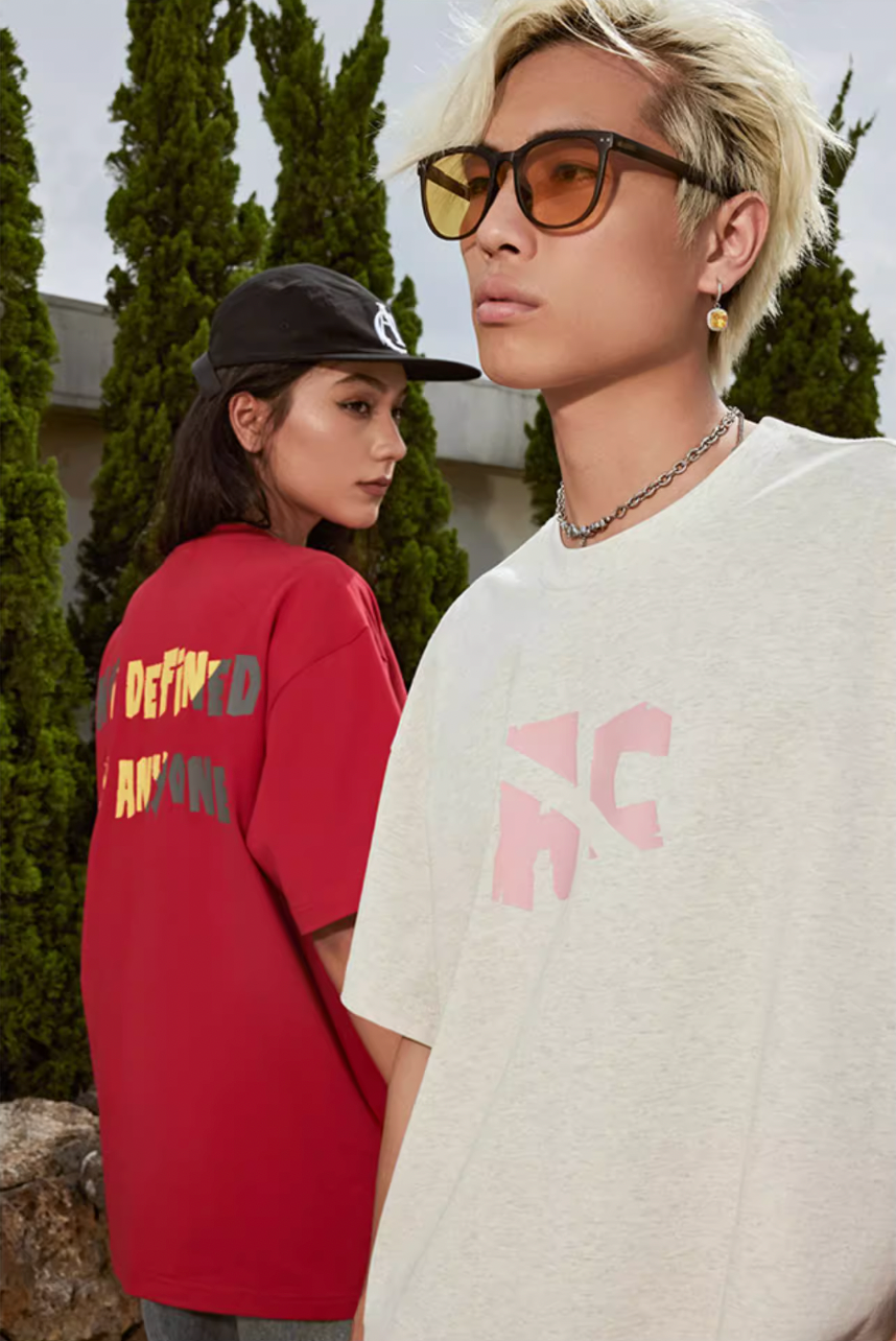 Graphic Tee | Achock Handwritten Slogan Print Tee | Face 3 Face