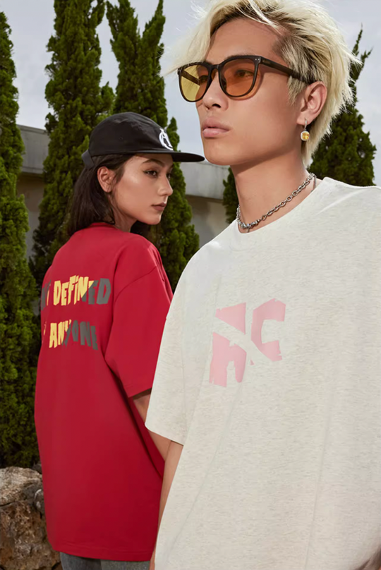 Graphic Tee | Achock Handwritten Slogan Print Tee | Face 3 Face