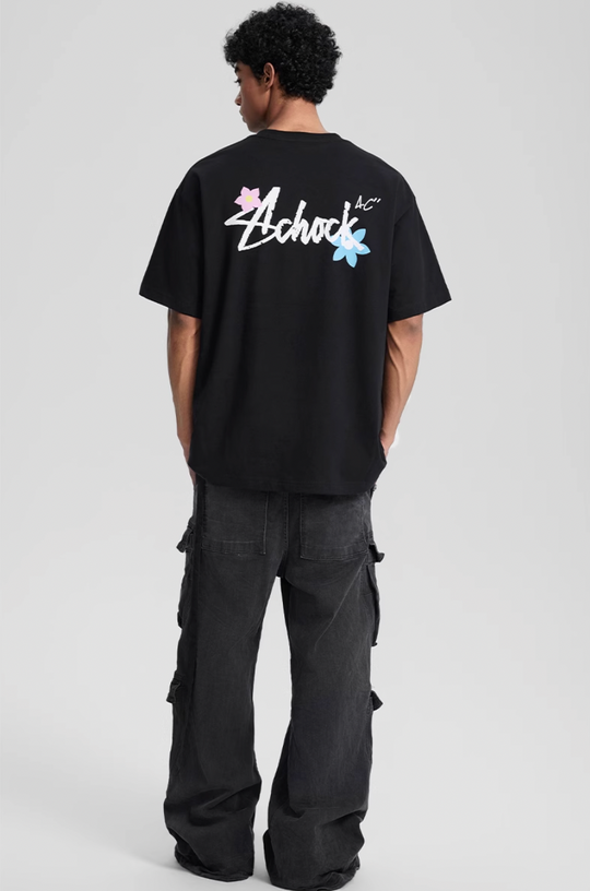 Achock Small Flowers Print Tee | Face 3 Face