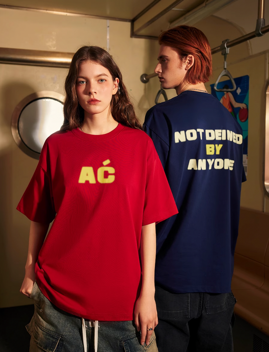 Achock UV Protection Slogan Print Tee | Face 3 Face