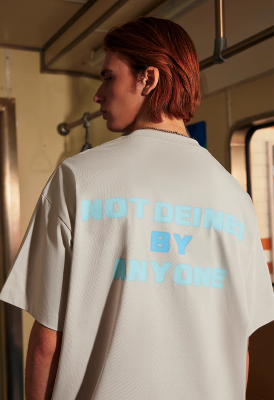 Achock UV Protection Slogan Print Tee | Face 3 Face