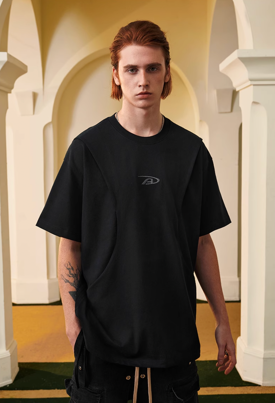 Achock Logo Embroidery Drawstring Tee | Face 3 Face