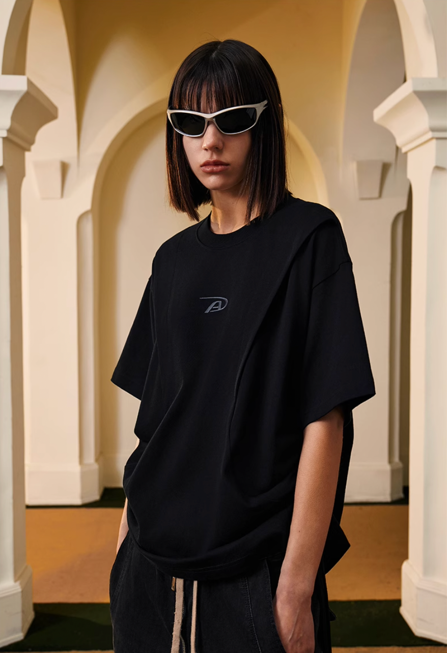 Achock Logo Embroidery Drawstring Tee | Face 3 Face