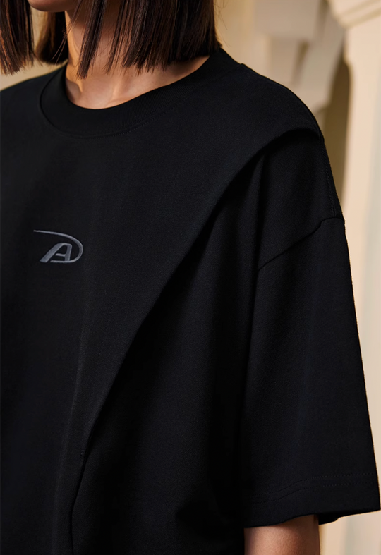 Achock Logo Embroidery Drawstring Tee | Face 3 Face