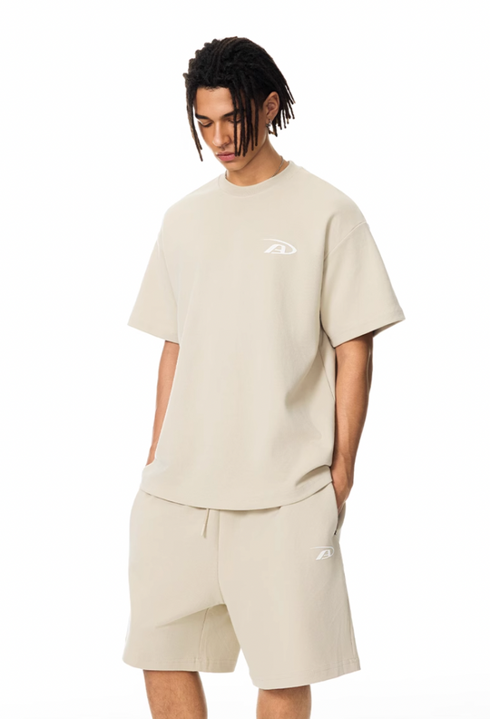 Graphic Tee | Achock Heavyweight Basic Logo Print Tee | Face 3 Face