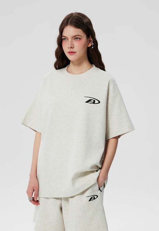 Graphic Tee | Achock Heavyweight Basic Logo Print Tee | Face 3 Face