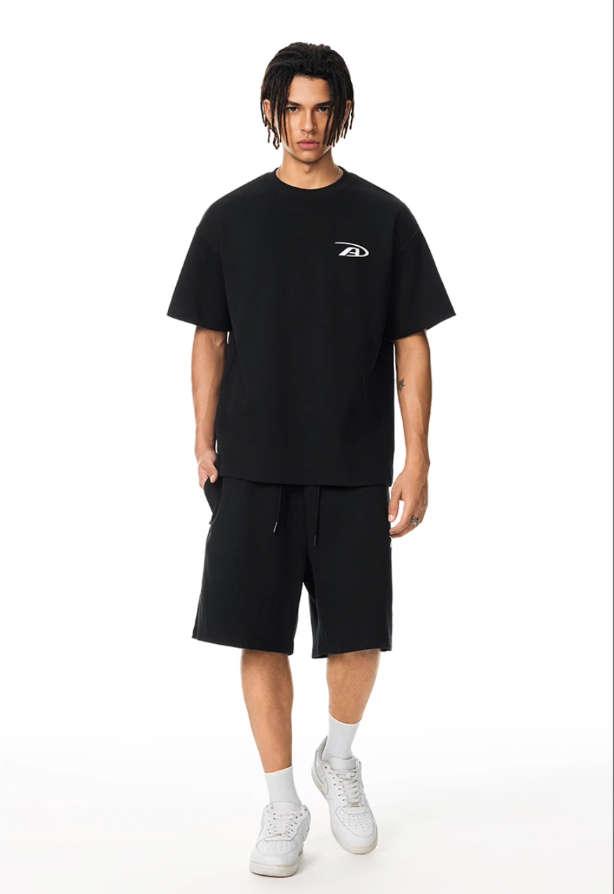 Achock Heavyweight Basic Logo Sweat Shorts | Face 3 Face