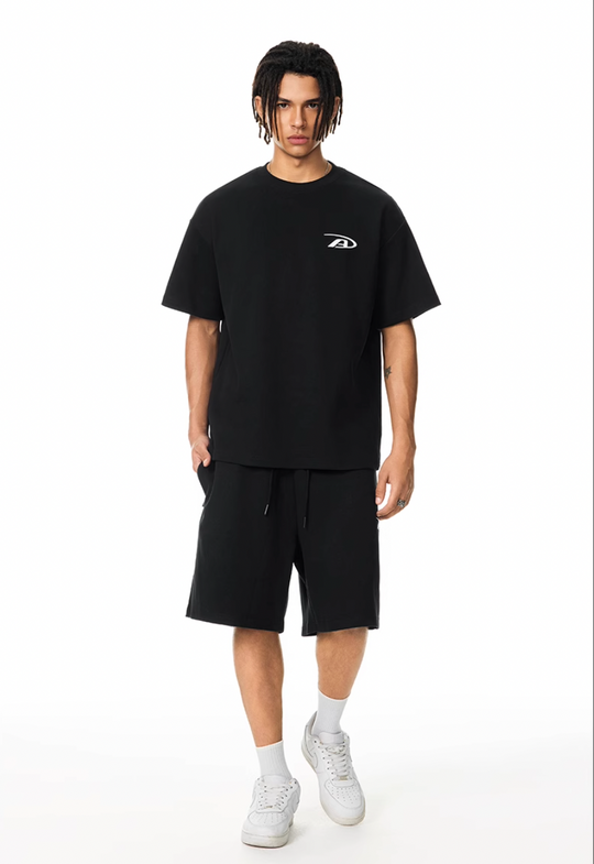 Achock Heavyweight Basic Logo Sweat Shorts | Face 3 Face