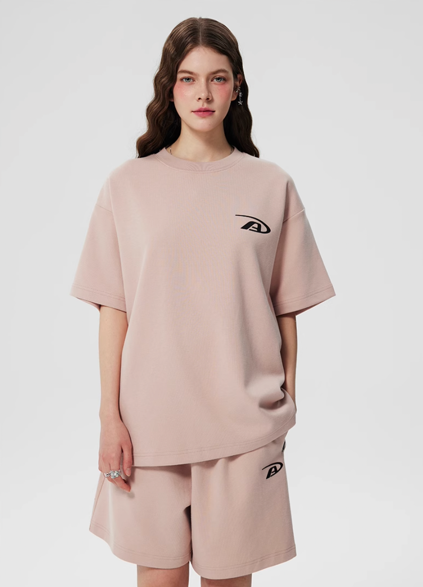 Graphic Tee | Achock Heavyweight Basic Logo Print Tee | Face 3 Face