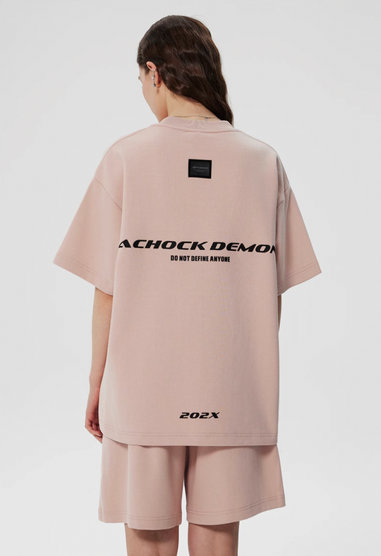 Graphic Tee | Achock Heavyweight Basic Logo Print Tee | Face 3 Face