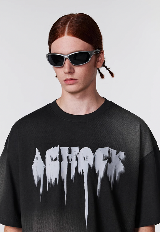 Achock Phantom Logo Print Tee | Face 3 Face
