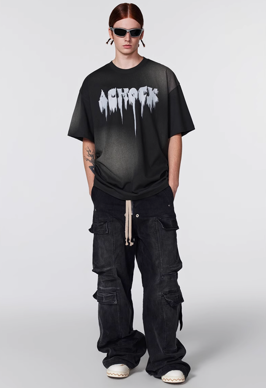 Achock Phantom Logo Print Tee | Face 3 Face
