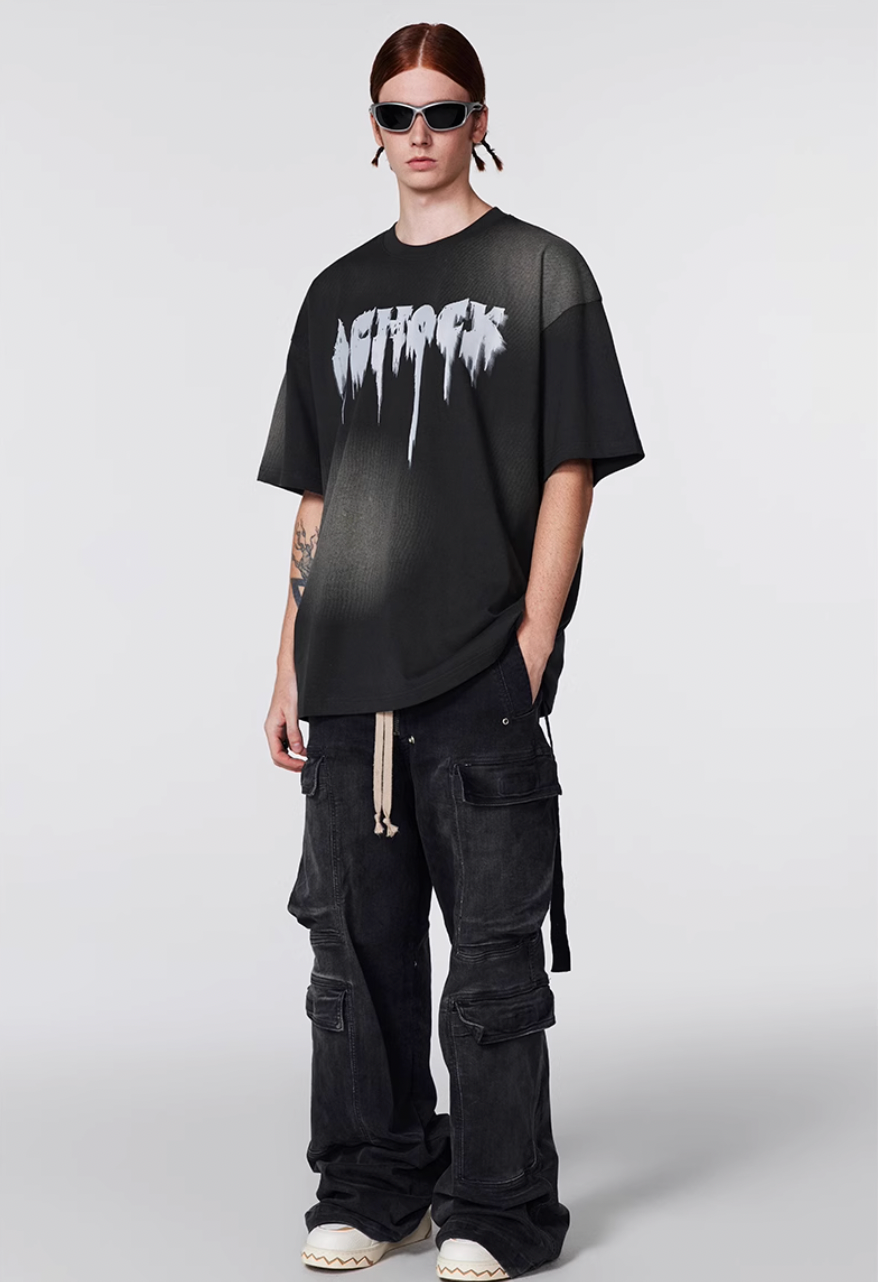 Achock Phantom Logo Print Tee | Face 3 Face