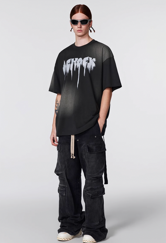 Achock Phantom Logo Print Tee | Face 3 Face