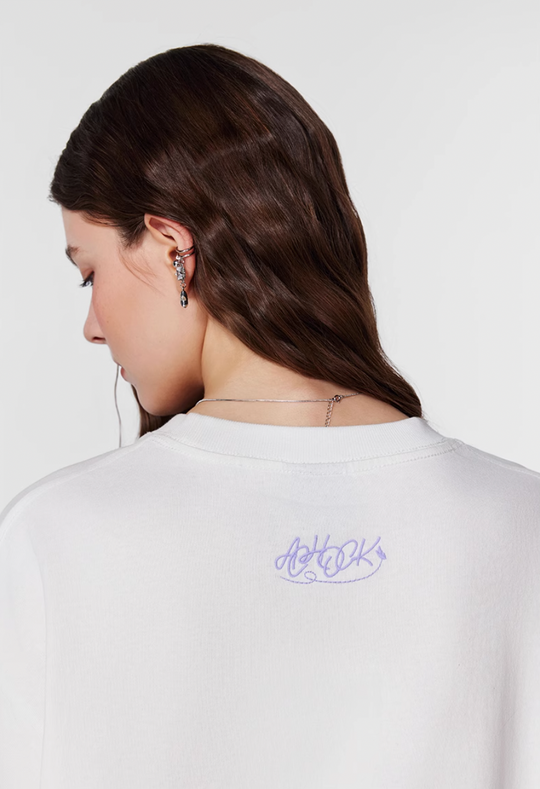 Achock Butterfly Lace Embroidery Tee | Face 3 Face