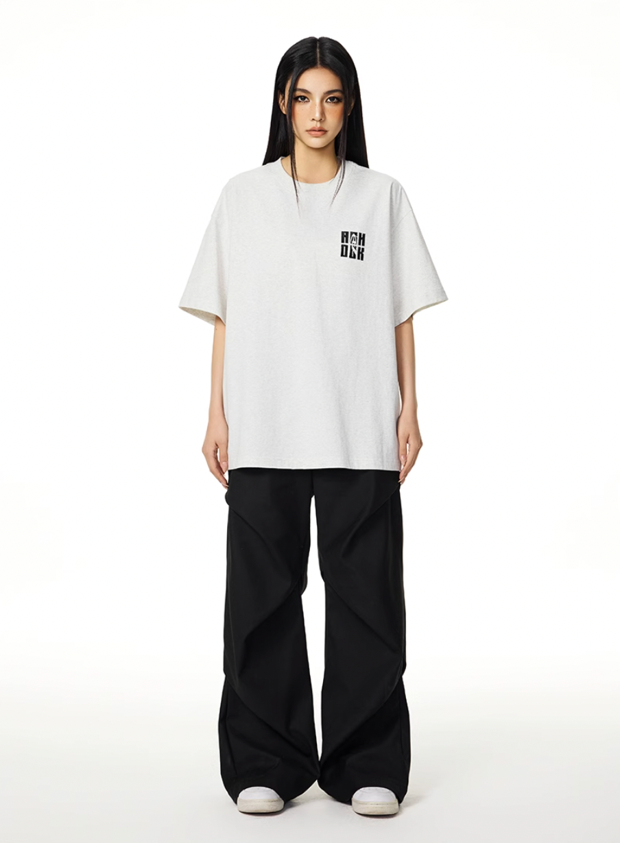 Achock Small Logo Embroidery Tee | Face 3 Face