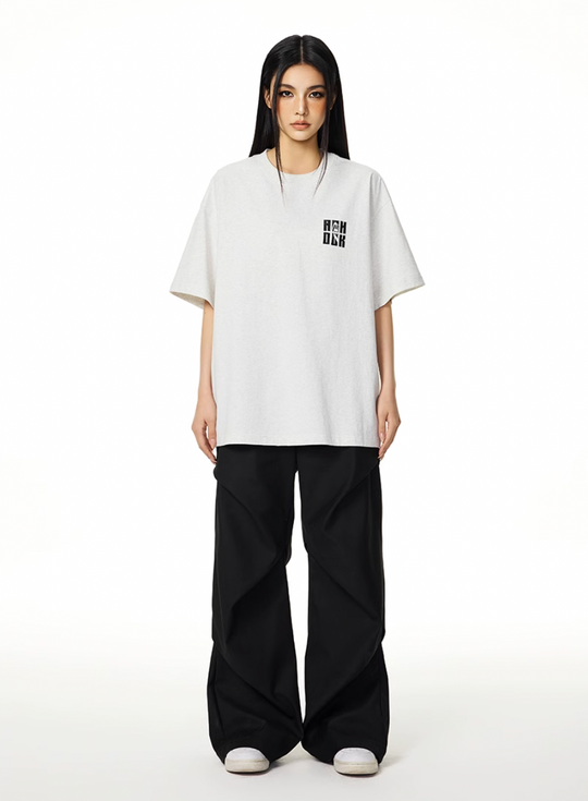 Achock Small Logo Embroidery Tee | Face 3 Face