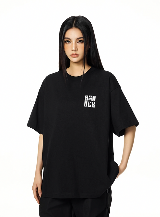 Achock Small Logo Embroidery Tee | Face 3 Face