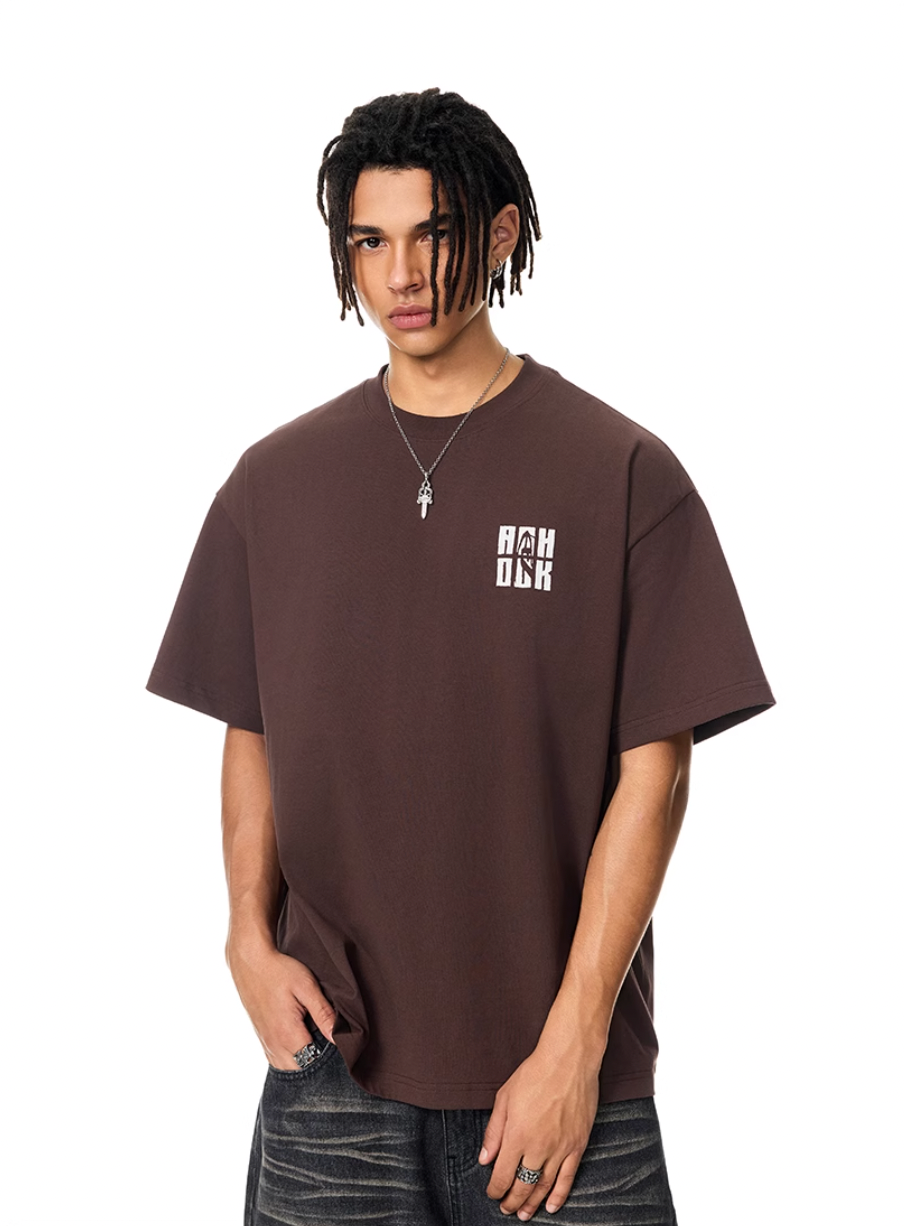 Achock Small Logo Embroidery Tee | Face 3 Face