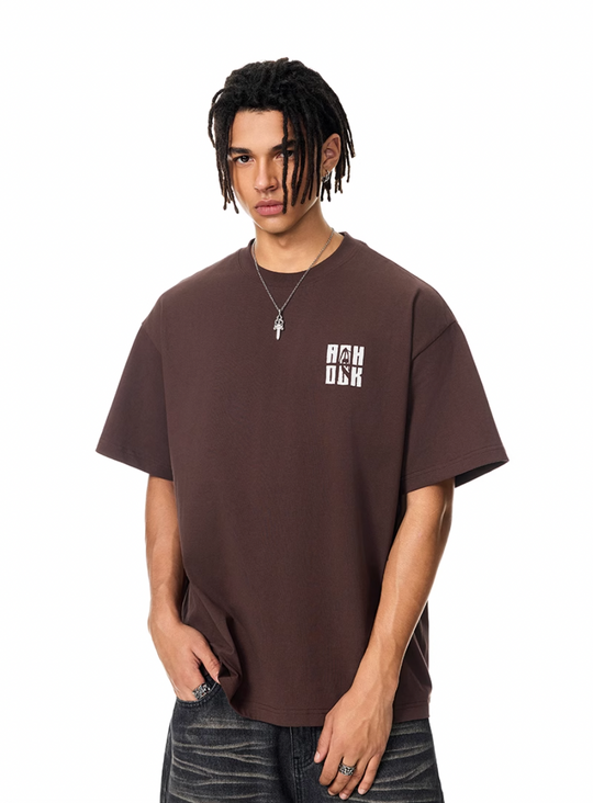 Achock Small Logo Embroidery Tee | Face 3 Face