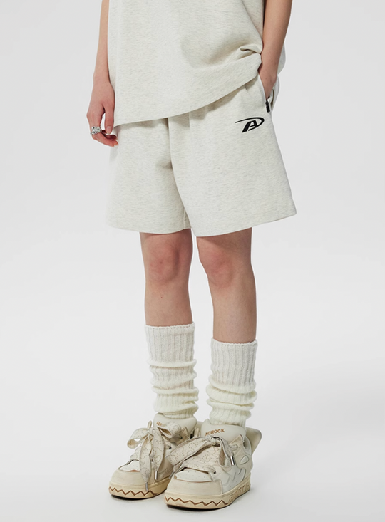 Achock Heavyweight Basic Logo Sweat Shorts | Face 3 Face