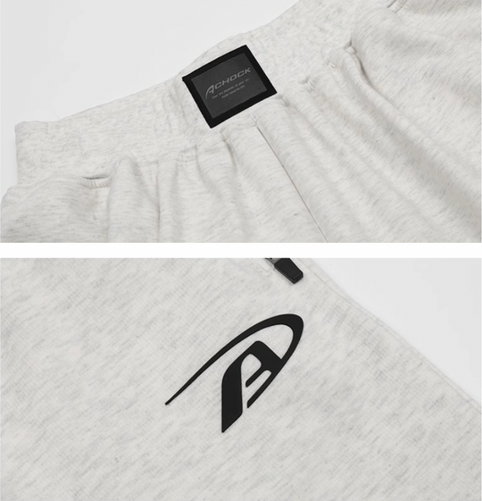 Achock Heavyweight Basic Logo Sweat Shorts | Face 3 Face