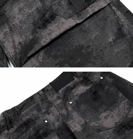 Multi pocket cargo pants | Achock Camouflage Spice Girls Baggy Cargo Pants | Face 3 Face