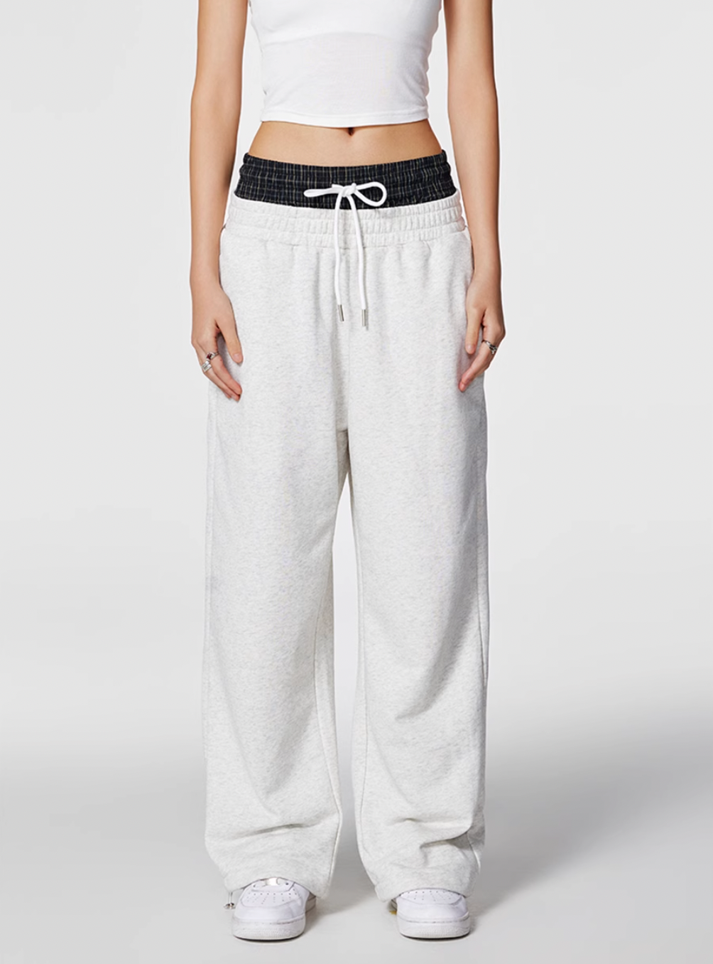 Achock Double Layer Sports Sweat Pants| Face 3 Face