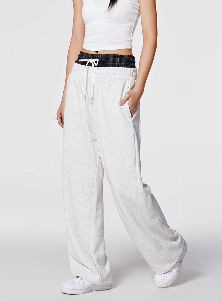 Achock Double Layer Sports Sweat Pants | Face 3 Face