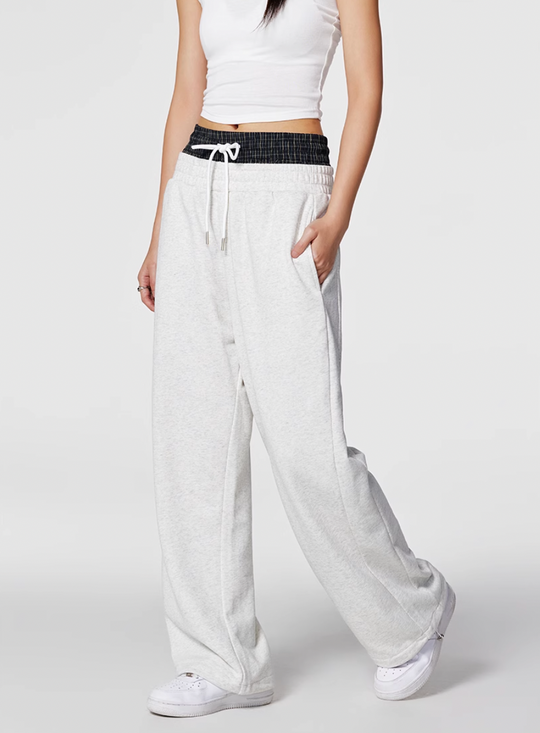 Achock Double Layer Sports Sweat Pants | Face 3 Face