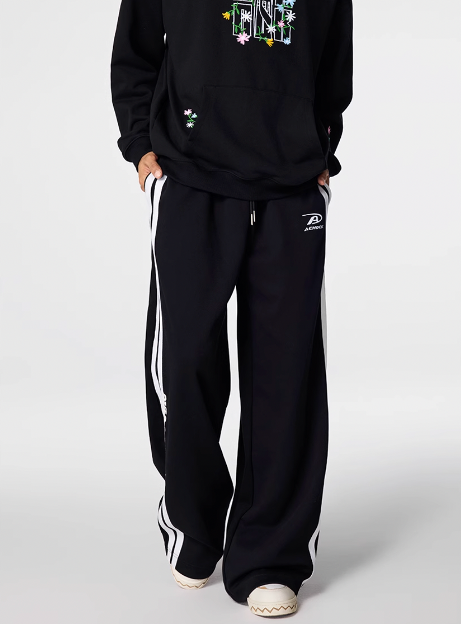 Achock Side Striped Baggy Sweatpants | Face 3 Face