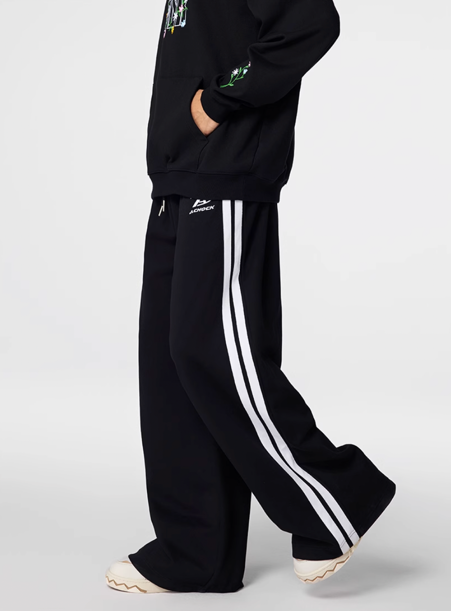Achock Side Striped Baggy Sweatpants | Face 3 Face