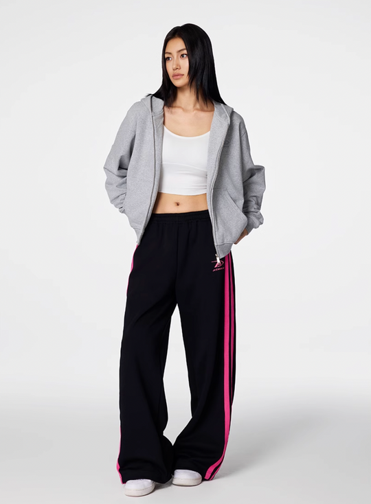 Achock Side Striped Baggy Sweatpants | Face 3 Face