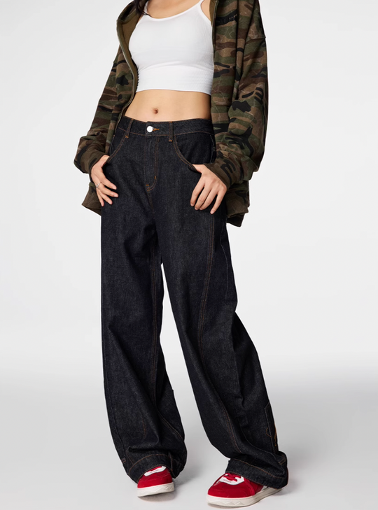 Achock Reverse Design Baggy Jeans | Face 3 Face