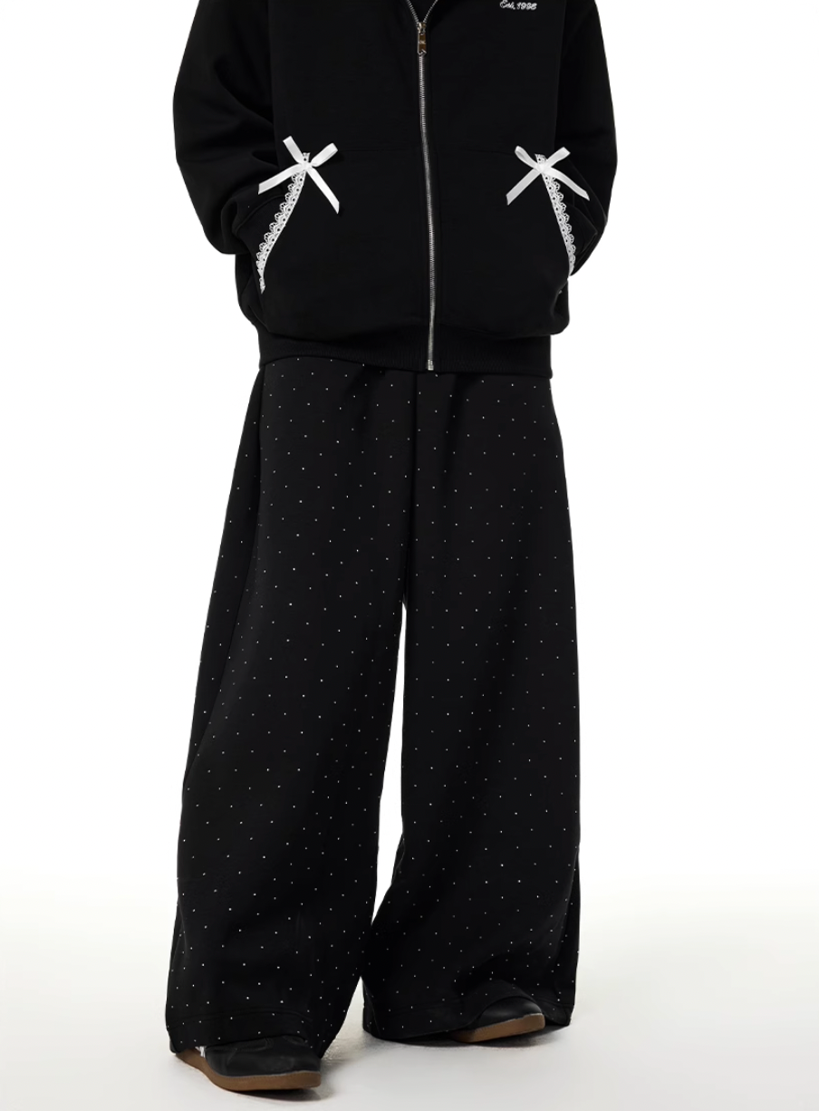 Achock Studded Baggy Sweatpants | Face 3 Face