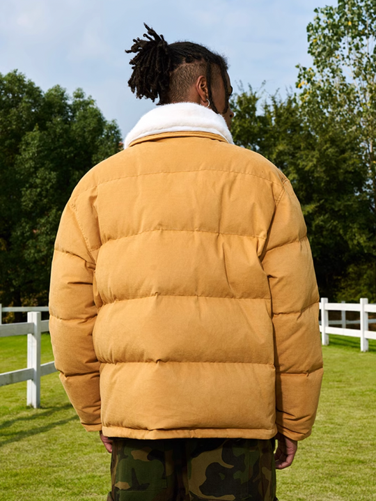 AFGK Removable Fur Collar Down Jacket | Face 3 Face