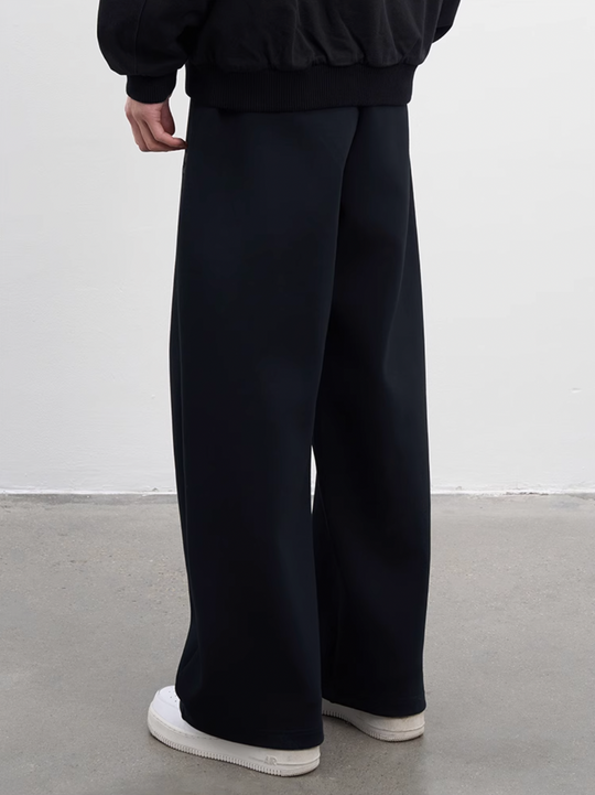 AFGK Basic Logo Draped Straight Sweatpants | Face 3 Face